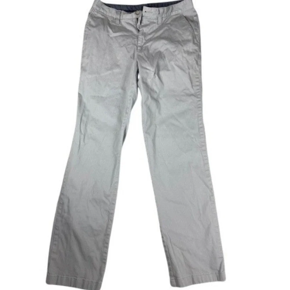 Nautica‎ The Deck Pant Classic Fit Stretch Chino Pants Mens 32W 34L Gray
